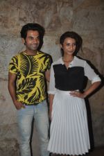 Rajkummar Rao, Patraleka at CityLights film Screening in Lightbox, Mumbai on 18th May 2014